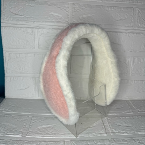 New Kids Winter Earmuff , Pink, Soft Warm Plush Ear Covers for Children Cold - Picture 3 of 5